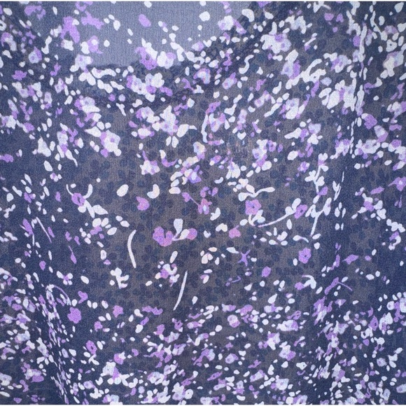 Vivienne Tam 100% Silk Two Print Dress/Tunic with Side Ruffles - Picture 7 of 8